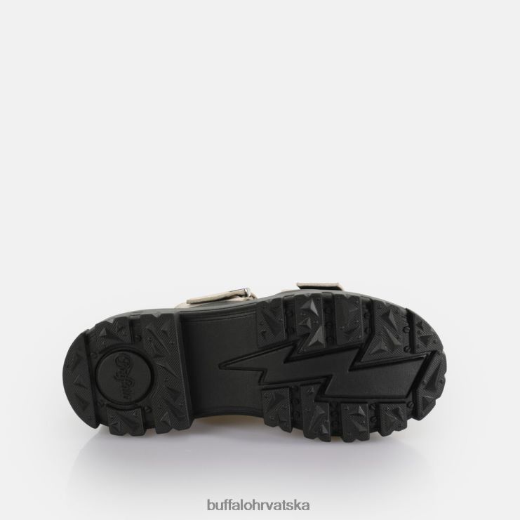 krema Buffalo aspha loop sandale s platformom veganske |slajdova TDD6T383